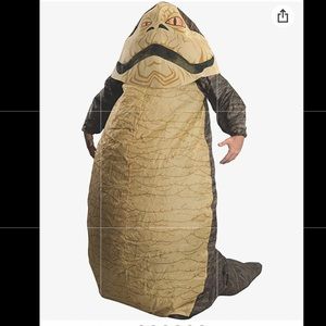 Rubie’s inflatable Jabba the Hutt costume, One Size.